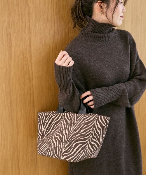 le.coeur blanc / ルクールブラン トートバッグ | ポーチ付きジャガードトート | 詳細2