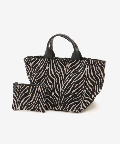 le.coeur blanc / ルクールブラン トートバッグ | ポーチ付きジャガードトート | 詳細6