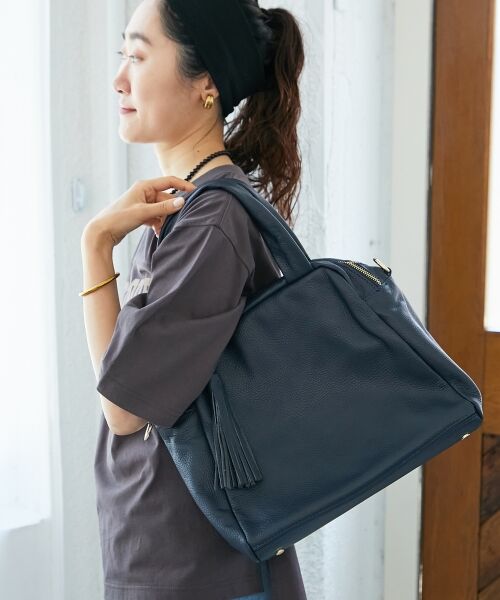 le.coeur blanc / ルクールブラン ボストンバッグ | MILLELA FIRENZEボストンレザーバッグ | 詳細2