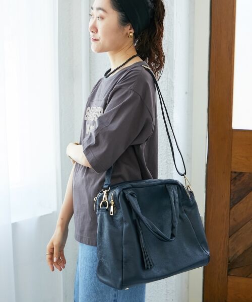 le.coeur blanc / ルクールブラン ボストンバッグ | MILLELA FIRENZEボストンレザーバッグ | 詳細3