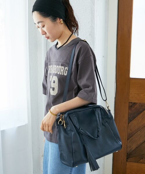 le.coeur blanc / ルクールブラン ボストンバッグ | MILLELA FIRENZEボストンレザーバッグ | 詳細5