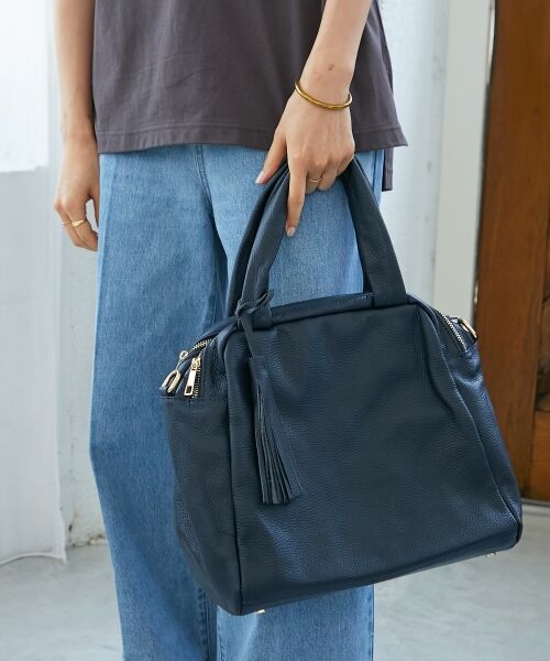 le.coeur blanc / ルクールブラン ボストンバッグ | MILLELA FIRENZEボストンレザーバッグ | 詳細6