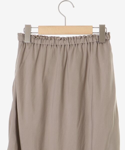 le.coeur blanc / ルクールブラン ロング・マキシ丈スカート | 《手洗い可能》キュプラフィブリルナロースカート | 詳細29