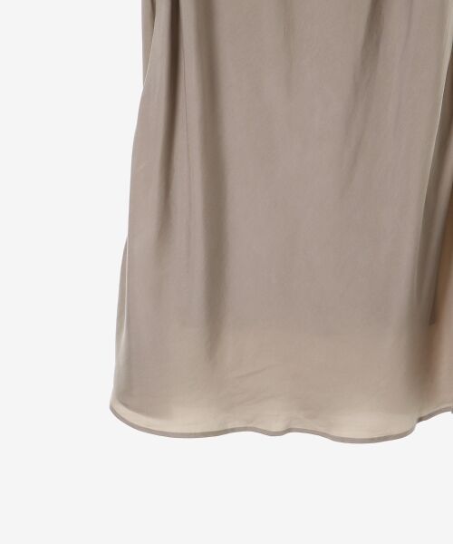 le.coeur blanc / ルクールブラン ロング・マキシ丈スカート | 《手洗い可能》キュプラフィブリルナロースカート | 詳細30