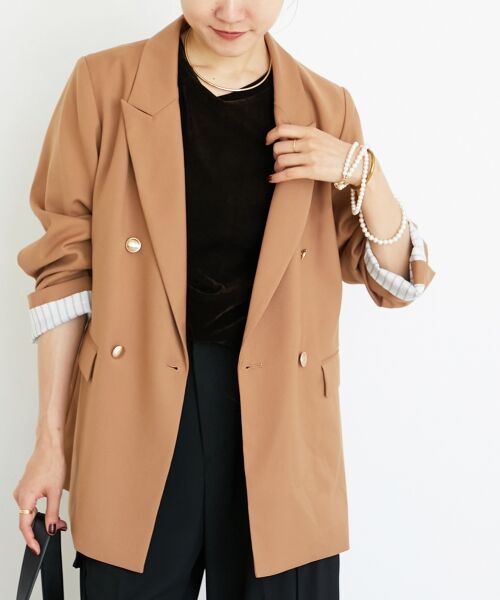 le.coeur blanc / ルクールブラン その他アウター | ダブルブレストジャケット | 詳細11