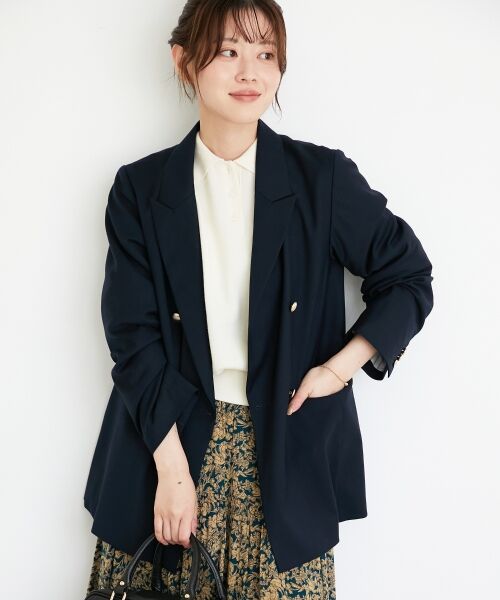 le.coeur blanc / ルクールブラン その他アウター | ダブルブレストジャケット | 詳細20