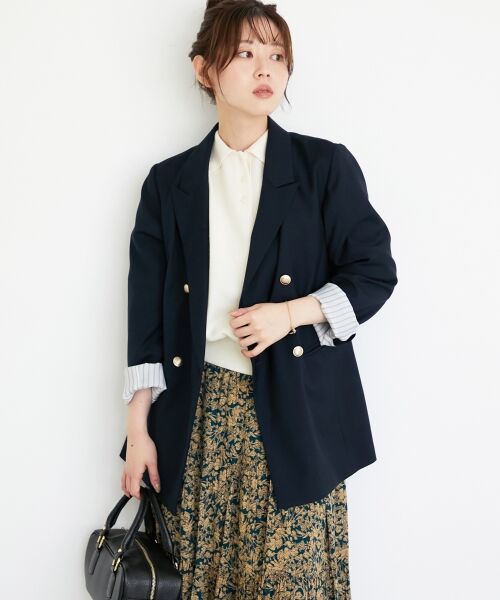 le.coeur blanc / ルクールブラン その他アウター | ダブルブレストジャケット | 詳細22