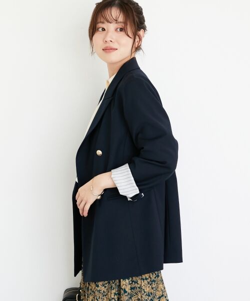 le.coeur blanc / ルクールブラン その他アウター | ダブルブレストジャケット | 詳細23