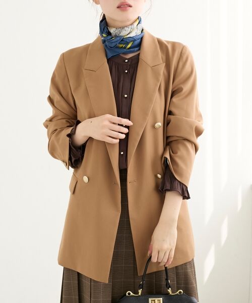 le.coeur blanc / ルクールブラン その他アウター | ダブルブレストジャケット | 詳細5