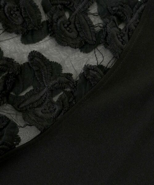 le.coeur blanc / ルクールブラン カットソー | 《手洗い可能》スリーブシアーレースプルオーバー | 詳細21