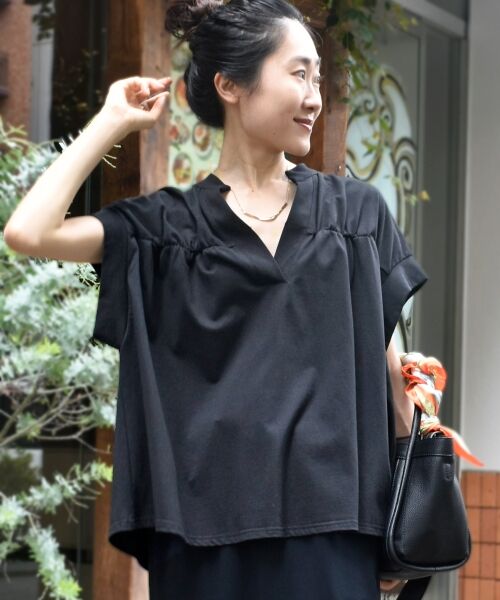 le.coeur blanc / ルクールブラン カットソー | スキッパーカットプルオーバー | 詳細10