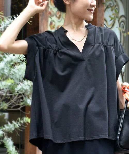 le.coeur blanc / ルクールブラン カットソー | スキッパーカットプルオーバー | 詳細11