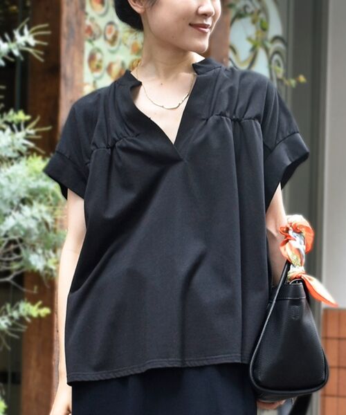 le.coeur blanc / ルクールブラン カットソー | スキッパーカットプルオーバー | 詳細12