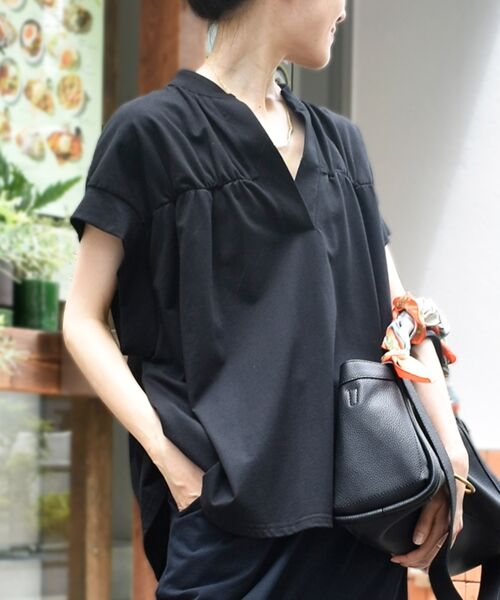 le.coeur blanc / ルクールブラン カットソー | スキッパーカットプルオーバー | 詳細13