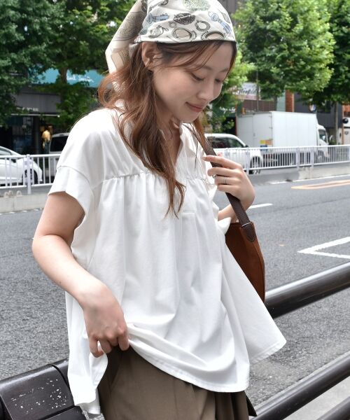 le.coeur blanc / ルクールブラン カットソー | スキッパーカットプルオーバー | 詳細3