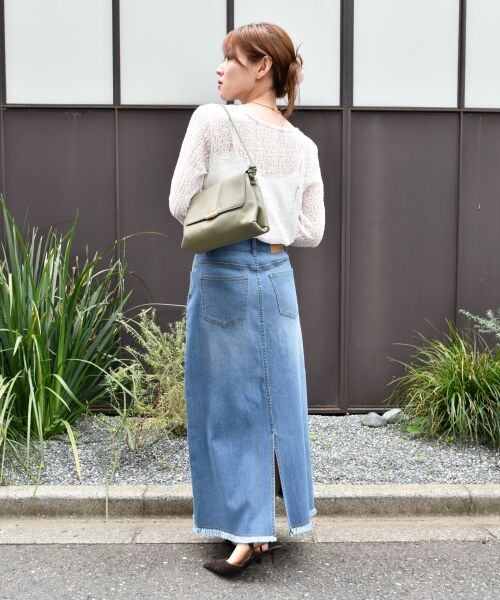 le.coeur blanc / ルクールブラン カットソー | ストレッチレースクルーネックカットソー | 詳細11