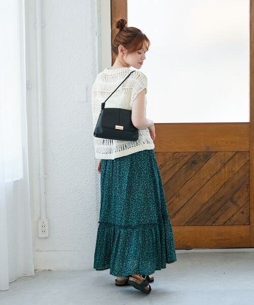 le.coeur blanc / ルクールブラン ベスト | 《手洗い可能》透かし編みデザインニットベスト | 詳細19