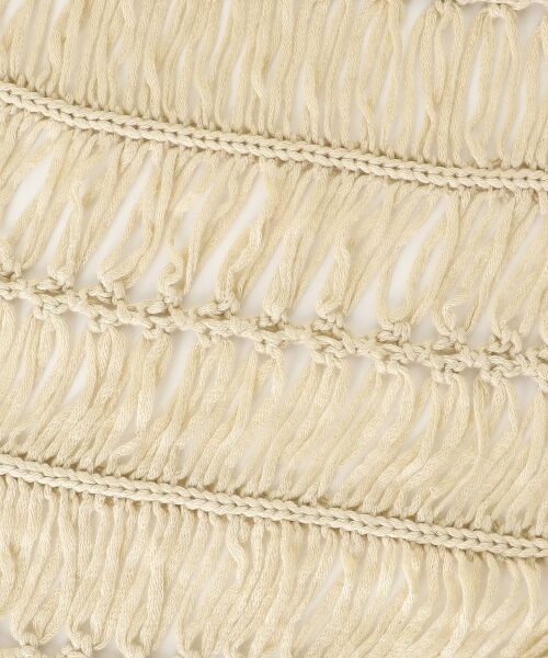 le.coeur blanc / ルクールブラン ベスト | 《手洗い可能》透かし編みデザインニットベスト | 詳細24