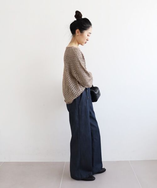 le.coeur blanc / ルクールブラン ニット・セーター | スパンコールメッシュニットプルオーバー | 詳細18