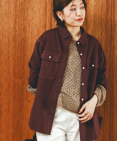 le.coeur blanc / ルクールブラン ニット・セーター | スパンコールメッシュニットプルオーバー | 詳細23