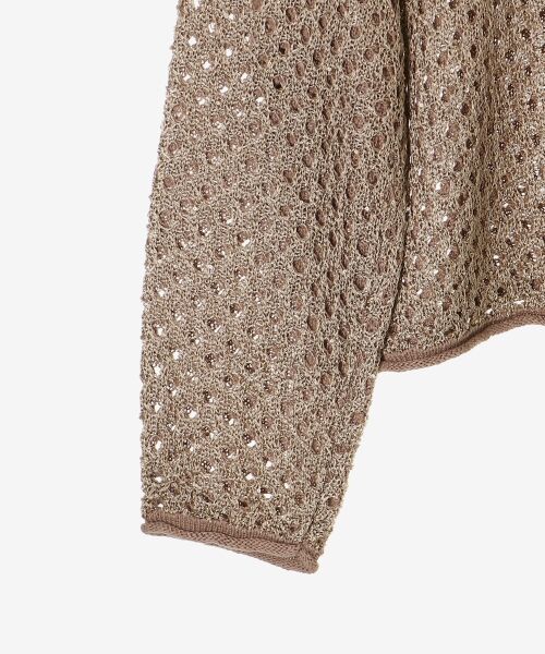 le.coeur blanc / ルクールブラン ニット・セーター | スパンコールメッシュニットプルオーバー | 詳細26