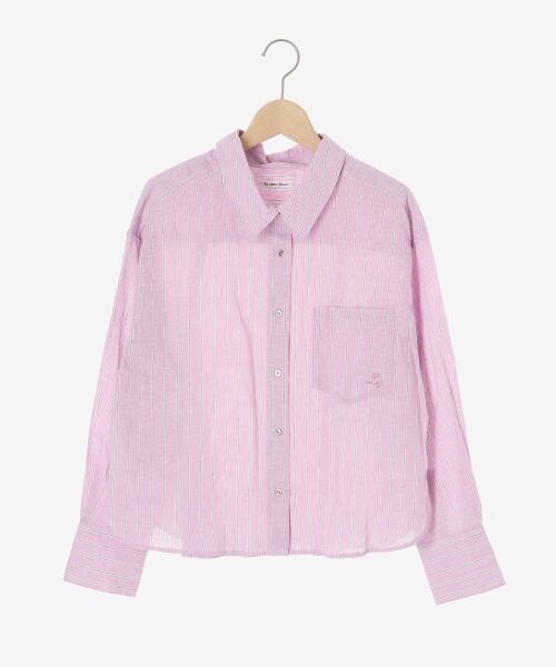 le.coeur blanc / ルクールブラン シャツ・ブラウス | コットン麻コンパクトシャツ | 詳細1