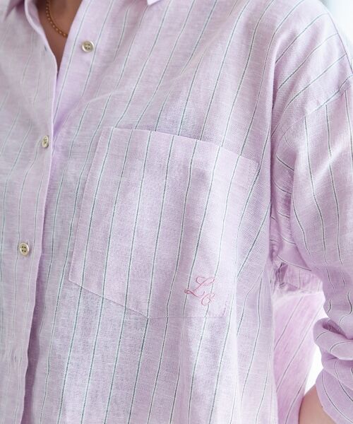 le.coeur blanc / ルクールブラン シャツ・ブラウス | コットン麻コンパクトシャツ | 詳細16