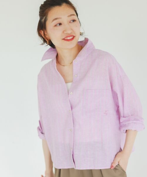 le.coeur blanc / ルクールブラン シャツ・ブラウス | コットン麻コンパクトシャツ | 詳細22