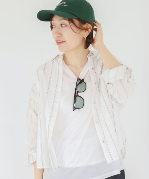 le.coeur blanc / ルクールブラン シャツ・ブラウス | コットン麻コンパクトシャツ | 詳細30