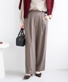 le.coeur blanc / ルクールブラン その他パンツ | ウエストデザイン2タックパンツ