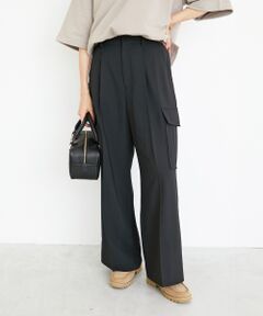 le.coeur blanc / ルクールブラン カーゴパンツ | センタープレスカーゴパンツ