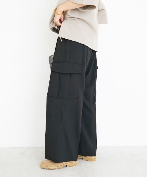le.coeur blanc / ルクールブラン カーゴパンツ | センタープレスカーゴパンツ | 詳細11