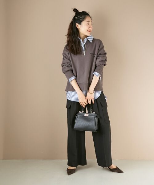 le.coeur blanc / ルクールブラン カーゴパンツ | センタープレスカーゴパンツ | 詳細12