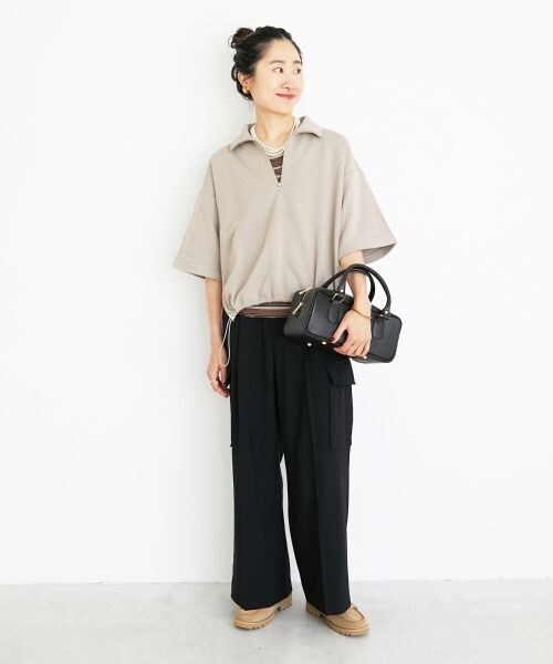 le.coeur blanc / ルクールブラン カーゴパンツ | センタープレスカーゴパンツ | 詳細2