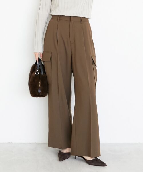 le.coeur blanc / ルクールブラン カーゴパンツ | センタープレスカーゴパンツ | 詳細25