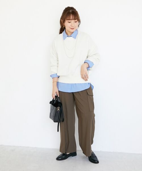 le.coeur blanc / ルクールブラン カーゴパンツ | センタープレスカーゴパンツ | 詳細28