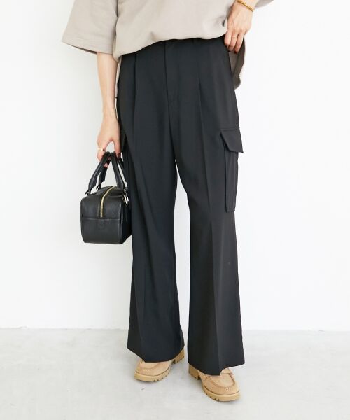 le.coeur blanc / ルクールブラン カーゴパンツ | センタープレスカーゴパンツ | 詳細7