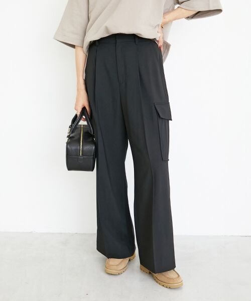 le.coeur blanc / ルクールブラン カーゴパンツ | センタープレスカーゴパンツ | 詳細8