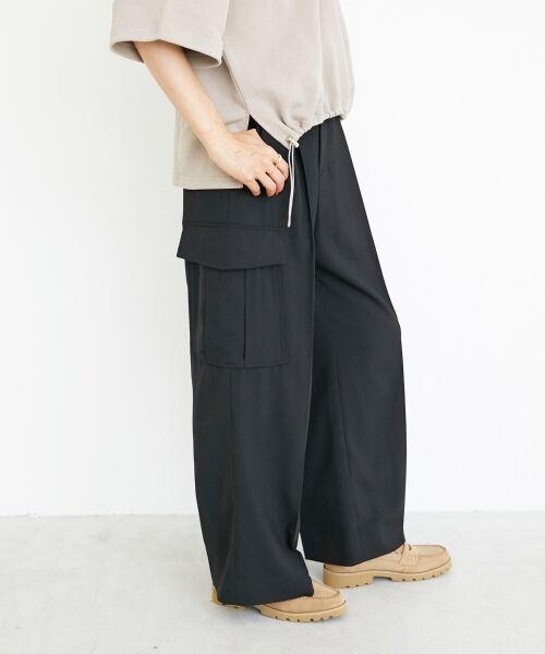 le.coeur blanc / ルクールブラン カーゴパンツ | センタープレスカーゴパンツ | 詳細9
