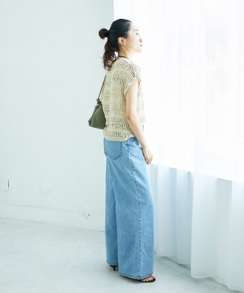 le.coeur blanc / ルクールブラン デニムパンツ | デニムバギーパンツ | 詳細10
