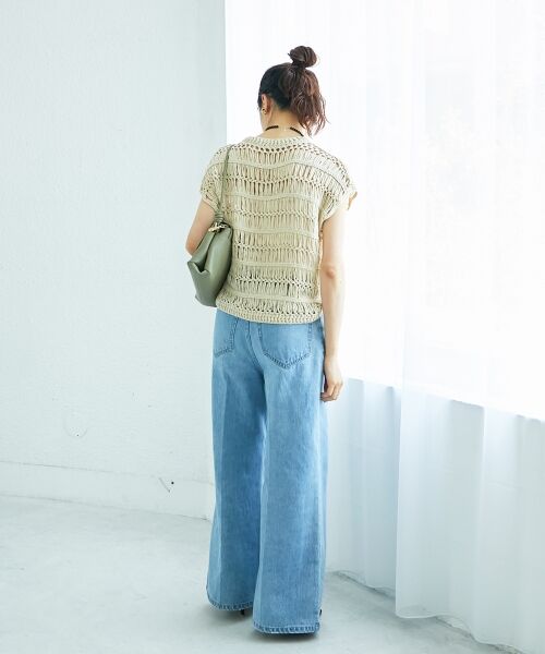 le.coeur blanc / ルクールブラン デニムパンツ | デニムバギーパンツ | 詳細11