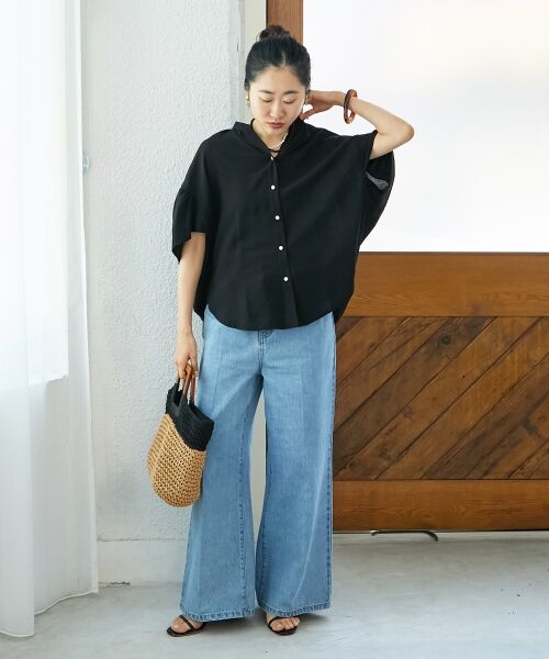 le.coeur blanc / ルクールブラン デニムパンツ | デニムバギーパンツ | 詳細13