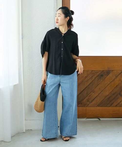 le.coeur blanc / ルクールブラン デニムパンツ | デニムバギーパンツ | 詳細14