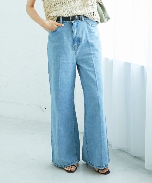 le.coeur blanc / ルクールブラン デニムパンツ | デニムバギーパンツ | 詳細4