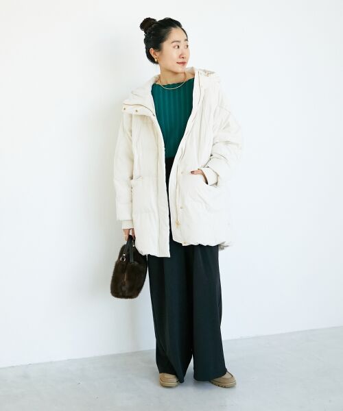 le.coeur blanc / ルクールブラン サロペット・オールインワン | CICA加工サークルストレッチサロペット | 詳細19