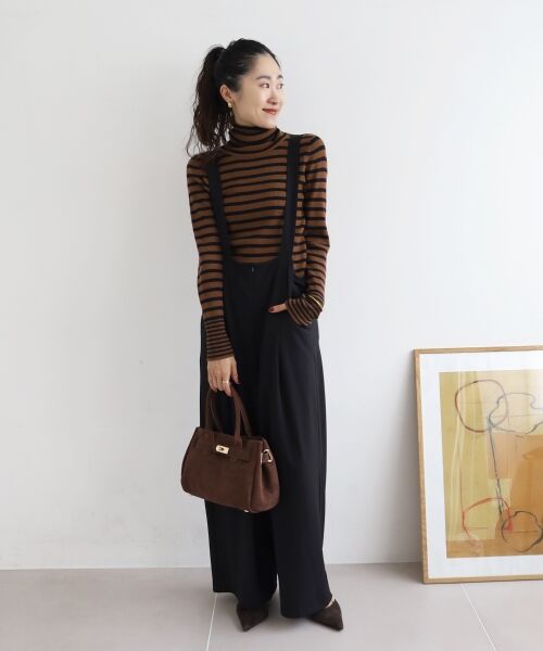 le.coeur blanc / ルクールブラン サロペット・オールインワン | CICA加工サークルストレッチサロペット | 詳細2