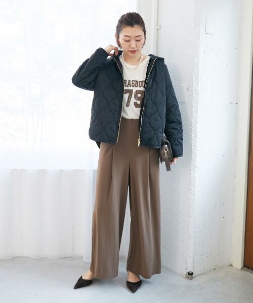 le.coeur blanc / ルクールブラン サロペット・オールインワン | CICA加工サークルストレッチサロペット | 詳細30