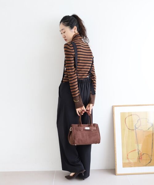 le.coeur blanc / ルクールブラン サロペット・オールインワン | CICA加工サークルストレッチサロペット | 詳細5