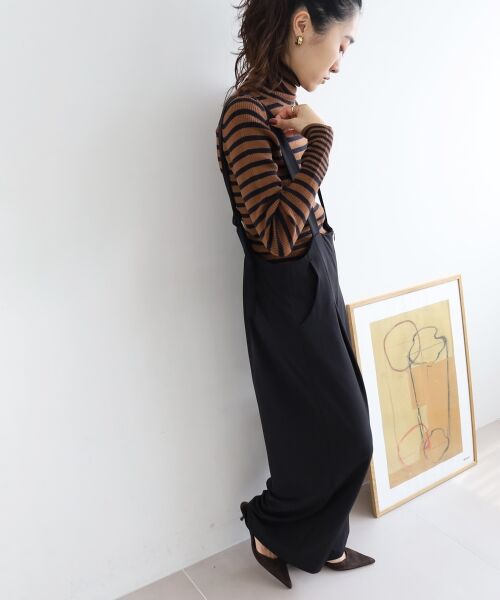 le.coeur blanc / ルクールブラン サロペット・オールインワン | CICA加工サークルストレッチサロペット | 詳細8