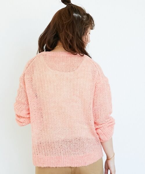 le.coeur blanc / ルクールブラン ニット・セーター | シアーモヘヤニットプルオーバー | 詳細17